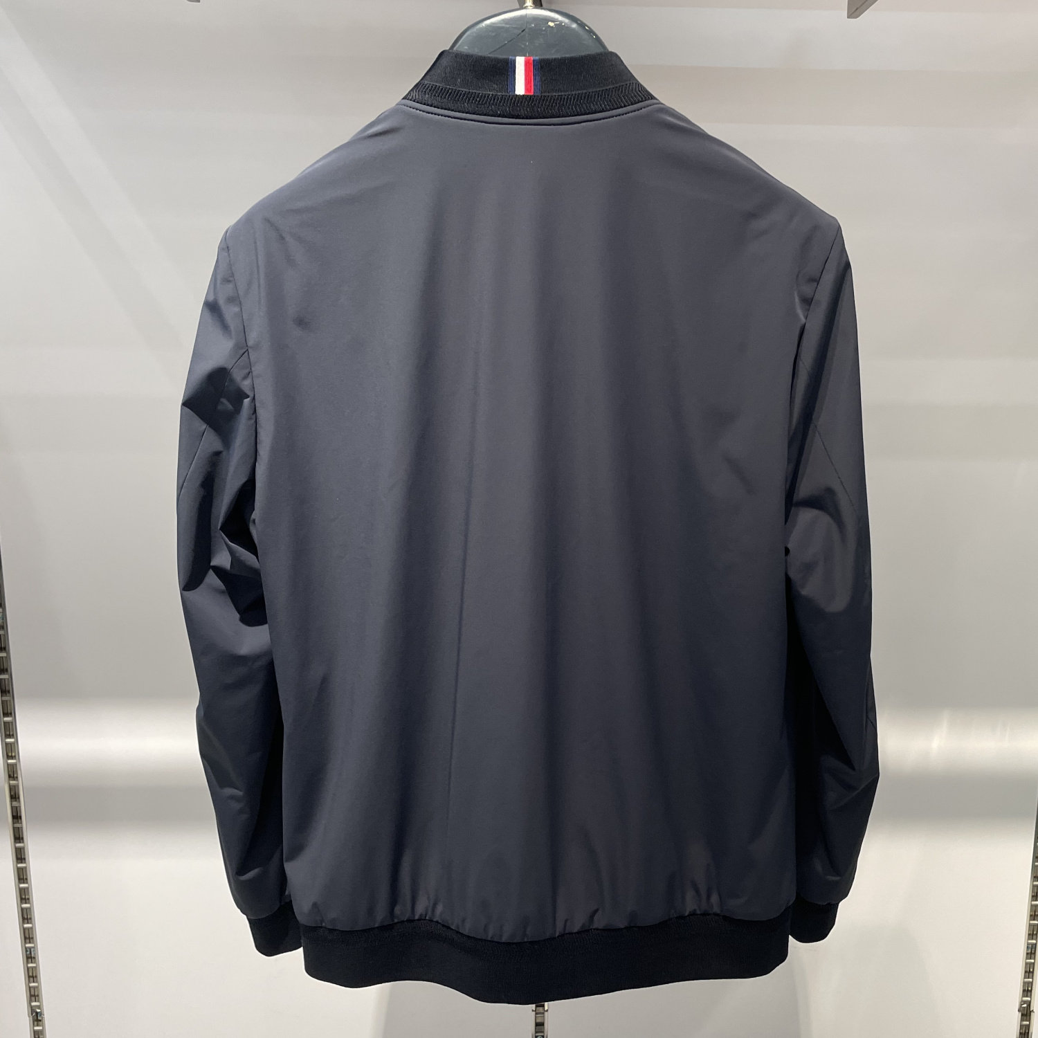 goodluck德国鲨鱼男装2022春装新款棒球领黑蓝色夹克