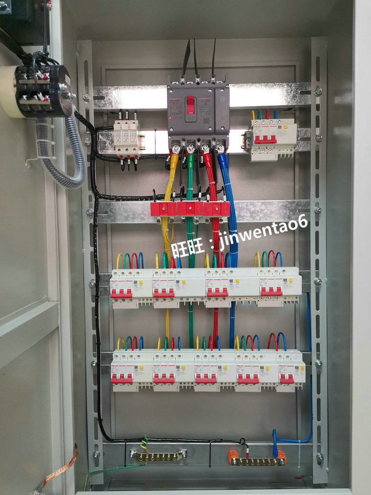 定制制做成套xl21动力工厂车间电源开关柜配电强电布线箱