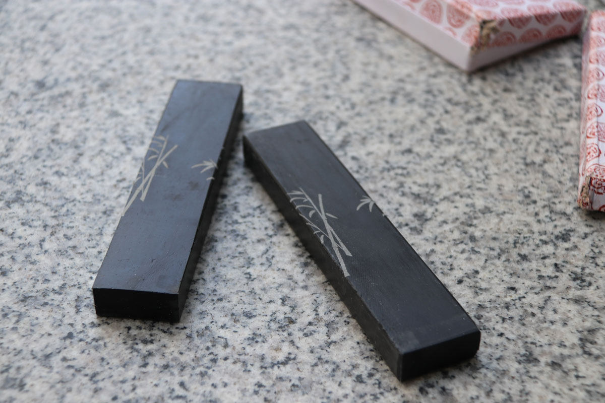 宣纸石头镇尺压纸压书压尺纸具文房用品毛笔书画镇纸