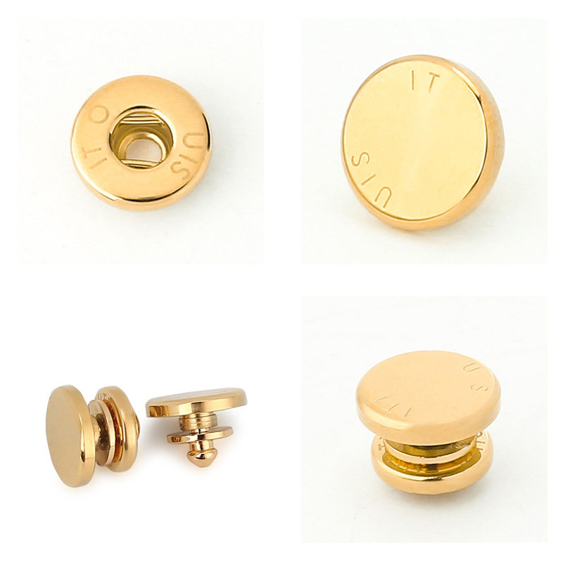 适用于lv麻将包女三合一扣子五金金属配件按扣包带