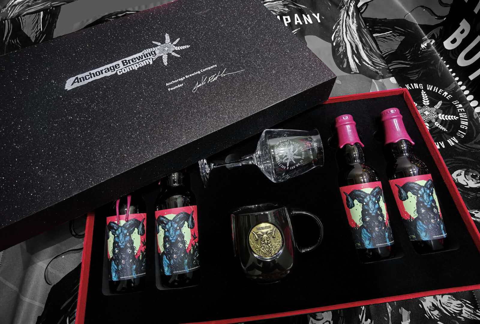 美国安克雷奇帝国世涛烈性大麦混合过桶十周年限量版啤酒375ml
