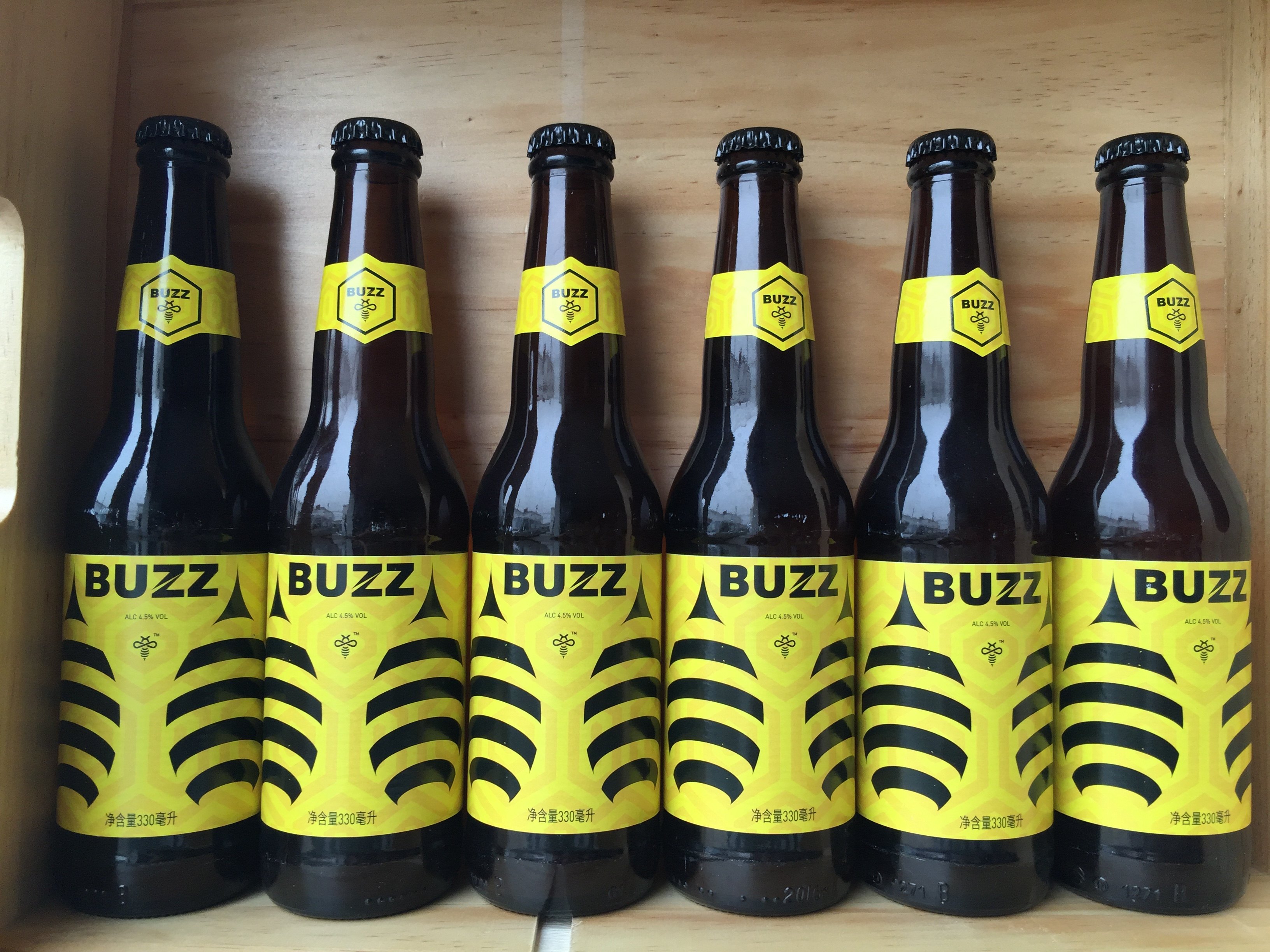 国产精酿蜂狂精酿buzz蜂狂桂花小麦艾尔啤酒330ml6瓶