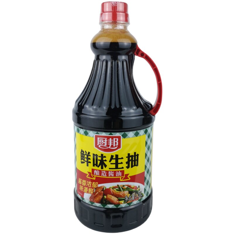 125l6瓶厨邦鲜味生抽广式广味配方烤肠香肠酱油