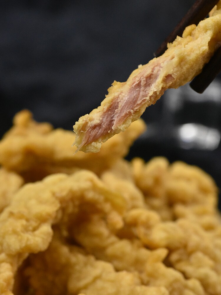 七叔公四川小酥肉g半成品油炸猪肉条网红小吃炸酥肉加热即食