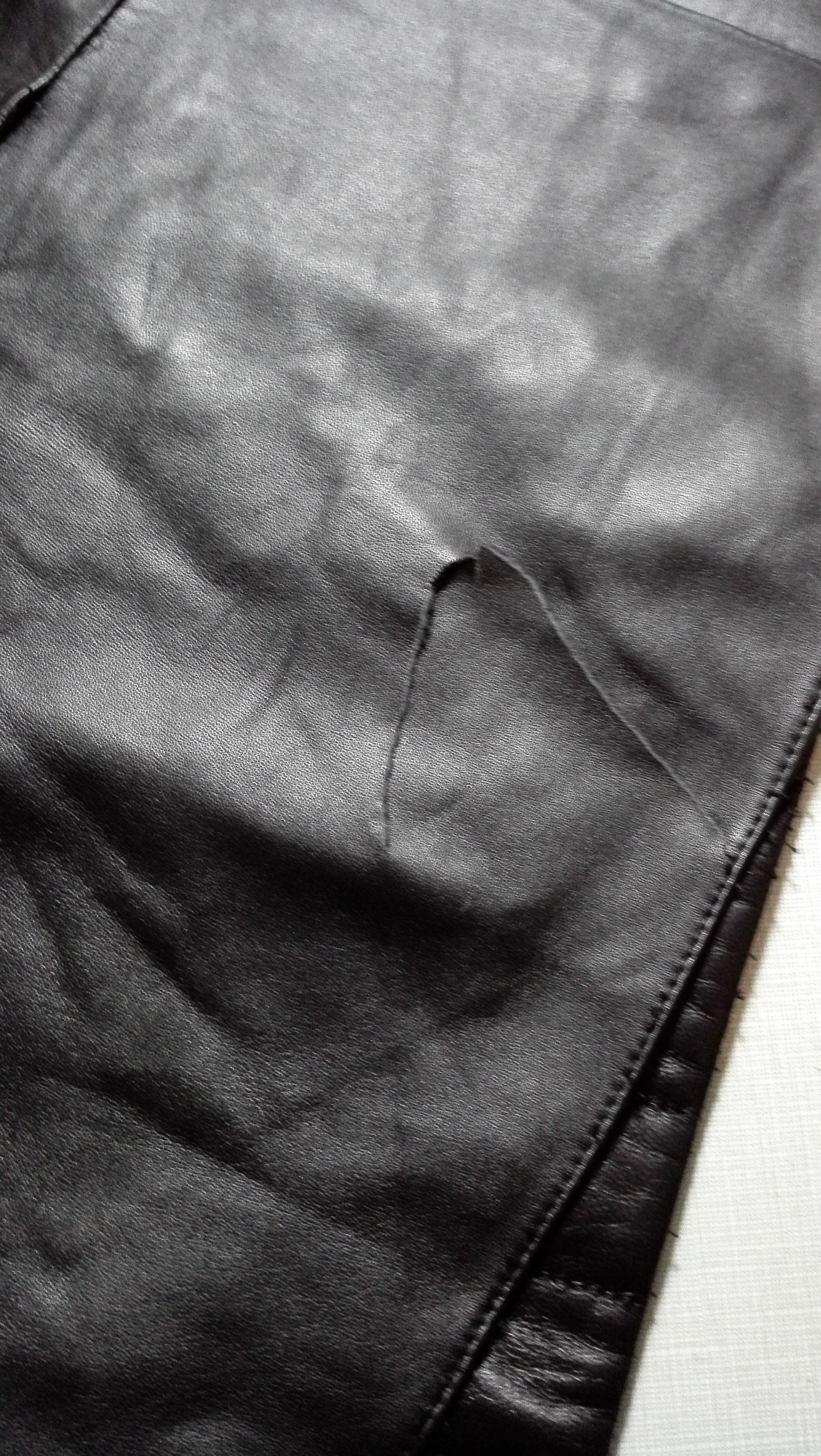 皮衣拉链假皮pu真皮羽绒服皮毛一体修改尺寸皮衣