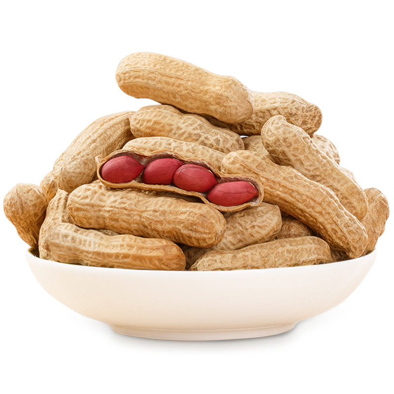 花生特产坚果零食休闲带壳炒制2袋158g原味花生