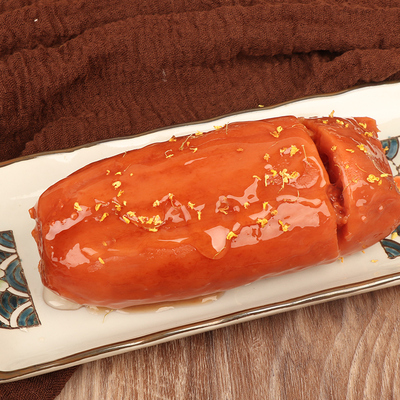 蜜汁桂花糯米藕香糯莲藕熟食宝应甜糖藕舌尖美味年夜饭菜熟即食