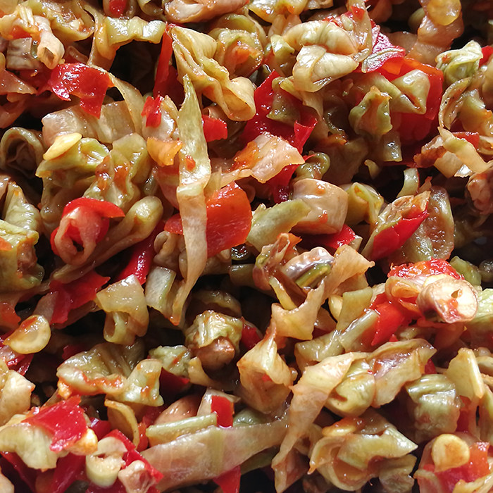 湘西特产干酸豆角豇豆酸外婆菜泡菜坛子菜咸菜开胃下饭菜250g