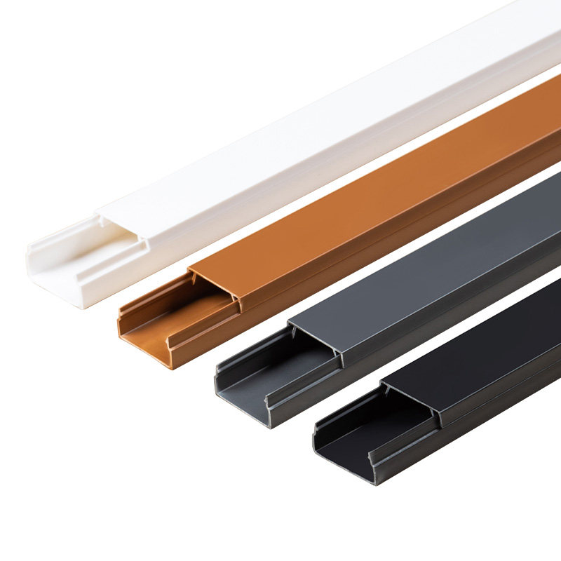 家用网线自粘线槽固定神明装墙面pvc隐形塑料电线美化器明线装饰 - 宏