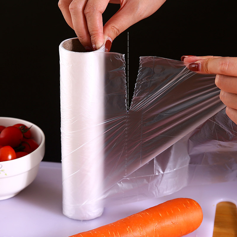 家用点断式保鲜袋加厚大号小号连卷袋手撕袋微波炉冰箱专用食品袋