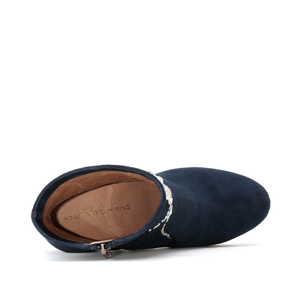 女鞋冬季新款水钻短中靴优雅细高跟女ra61109 - robertadicamerino