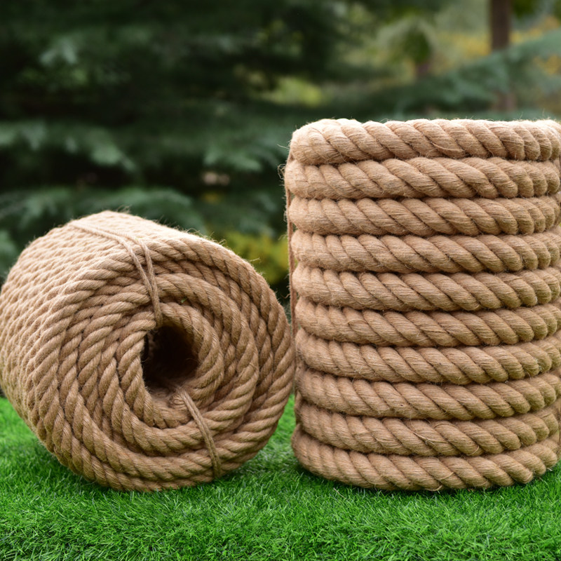 粗麻麻绳耐磨捆绑编织手工diy材料装饰品照片绳子