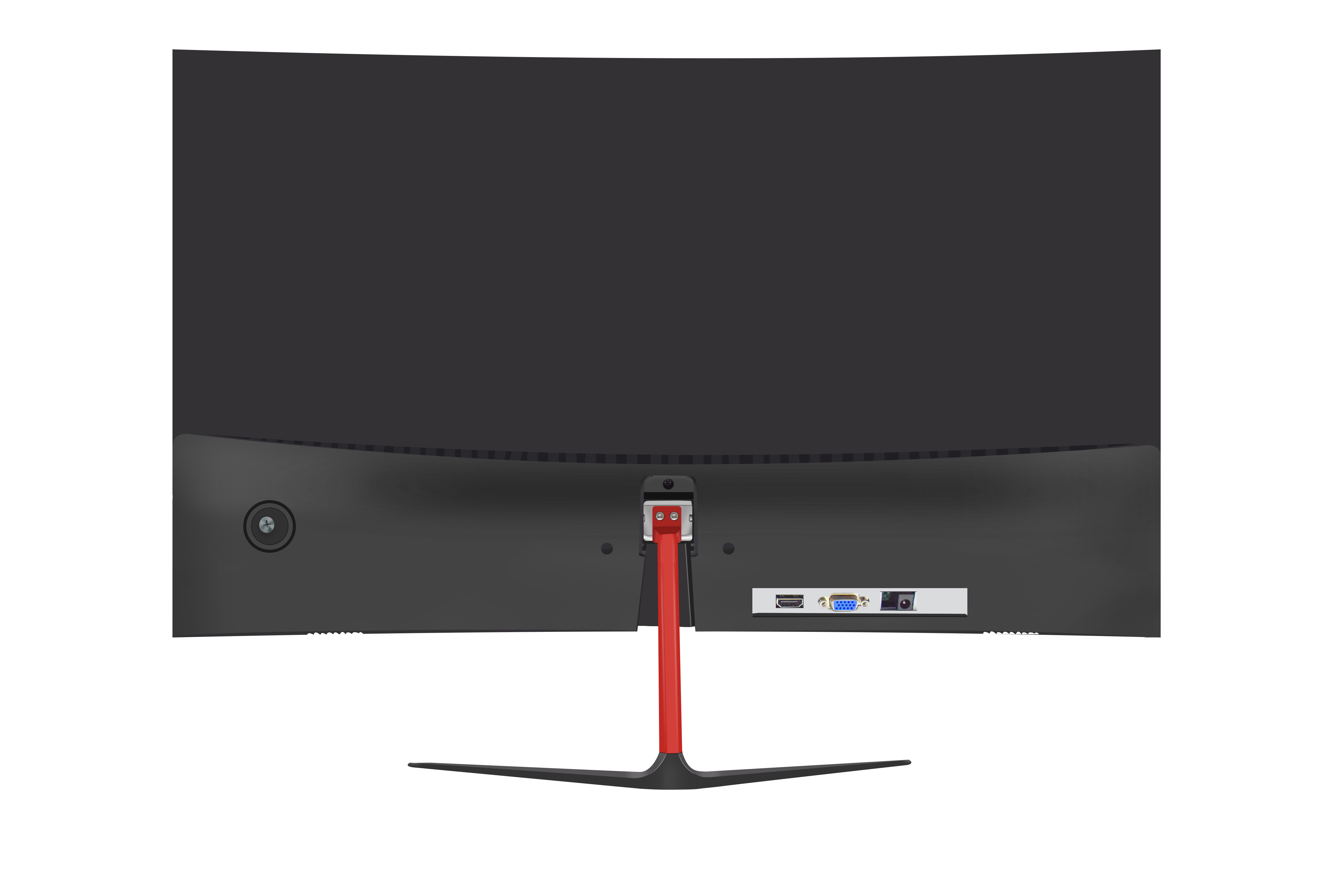 夏新27英寸超薄曲面高清护眼电脑显示器办公家用2k网吧台式电脑ips4