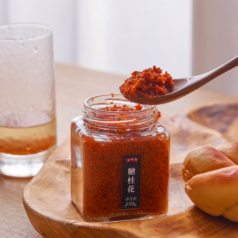 【缸鸭狗】宁波特产手工糖桂花酱350g