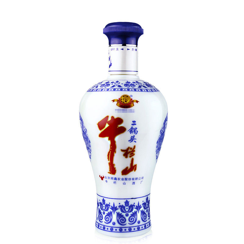 牛栏山二锅头45度蓝花瓷老酒清香型500ml*6