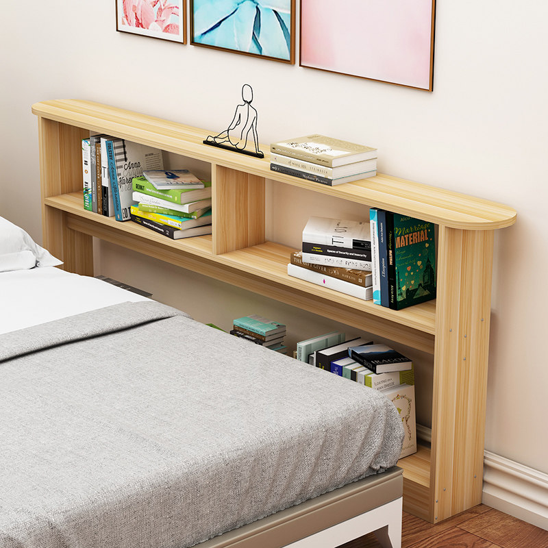 床边长条书架收纳靠墙沙发夹缝置物架床头卧室搁板