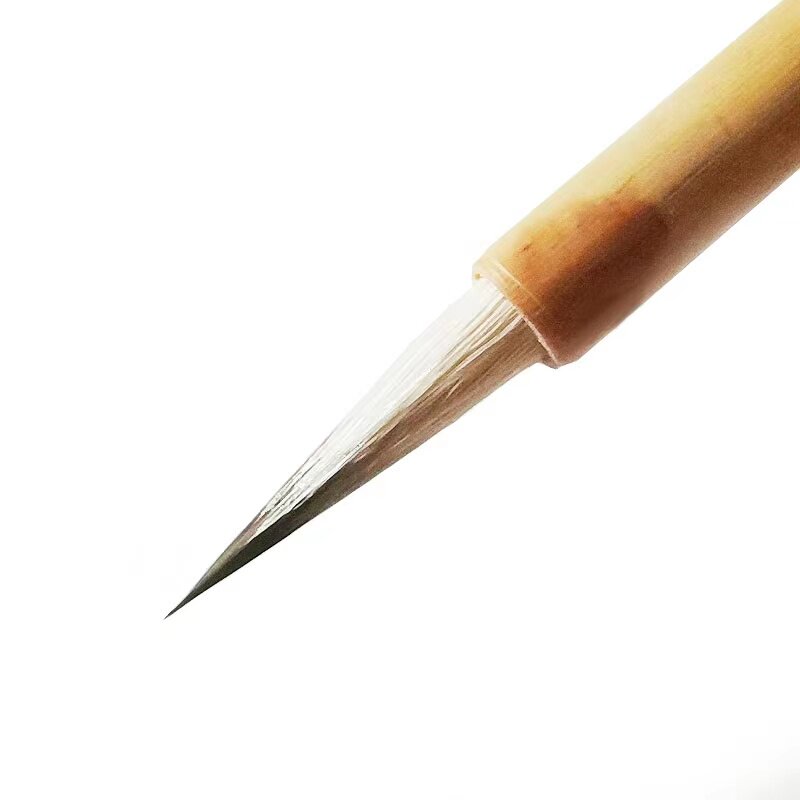 毛笔廷炜阁美院狼尖勾线毫书画小描笔工笔花枝新品毛笔