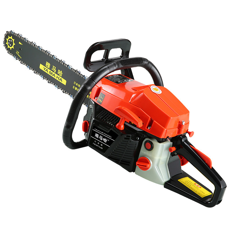 汽油包邮易启动砍树机园林启动电锯日本手提式伐木手工锯