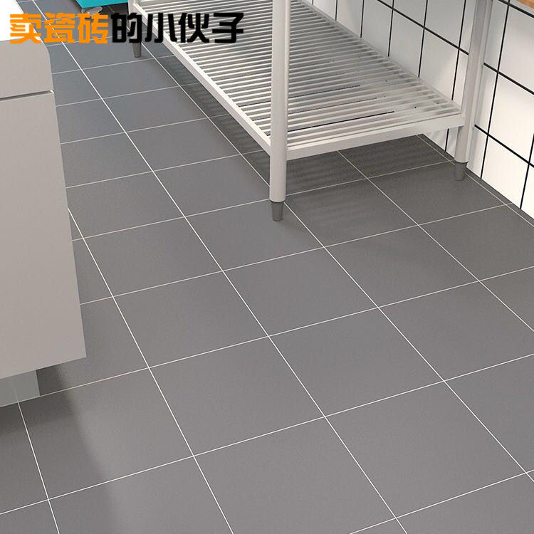 红缸砖300吸水砖防潮地砖厨房酒店专用闽南饭店红色砖灰色亚光砖