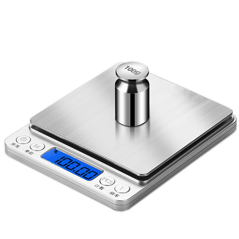 高精度001天平食物称重精准厨房型克小型家用台秤