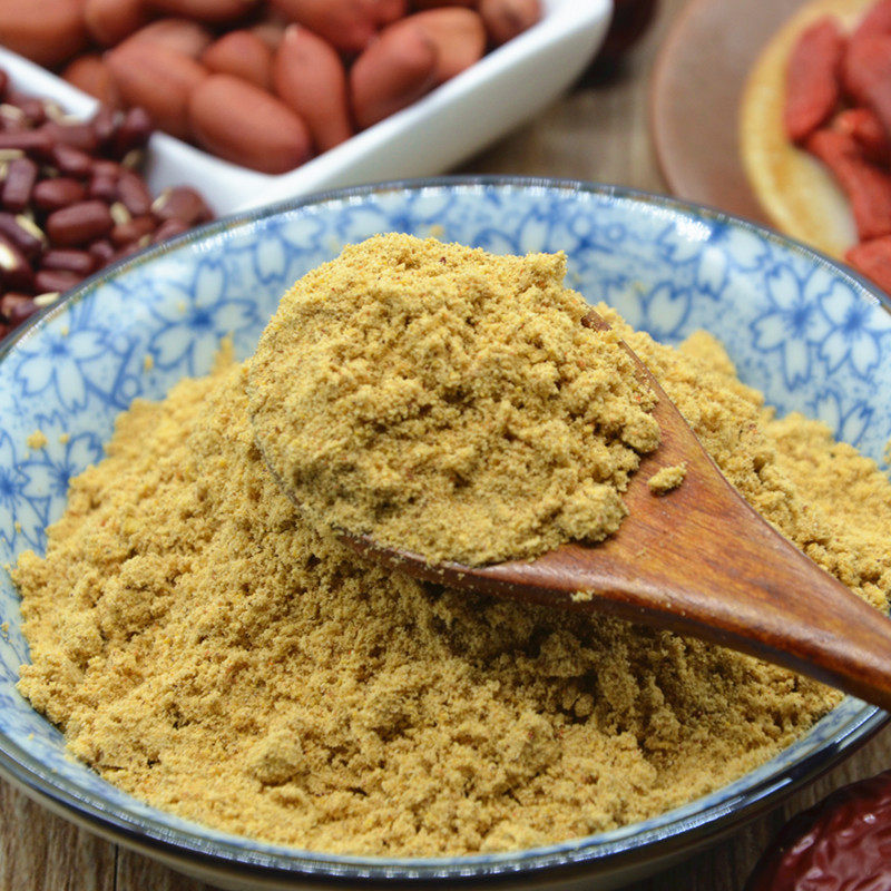 现磨红粉纯熟枸杞红枣红豆花生红米米粉女性天然粉粉食品