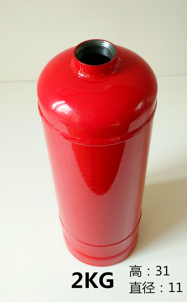 消防器材干粉灭火器配件钢瓶1kg8kg4kg筒体空罐diy灭火器