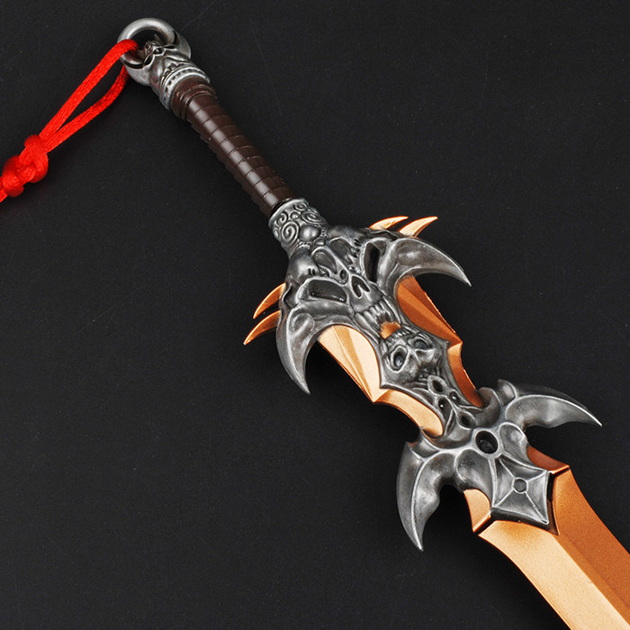 dota2恶魔刀锋圣剑赏金猎人武器模型游戏周边刀塔2饰品钥匙扣挂件