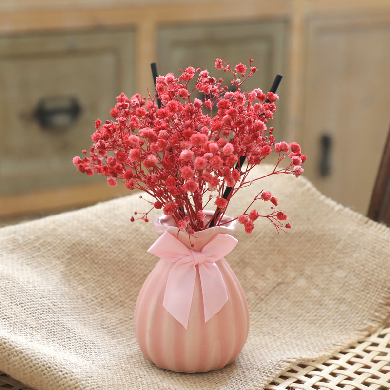 真花香薰精油檀香卧室房间客厅香水瓶干花熏香香薰香料