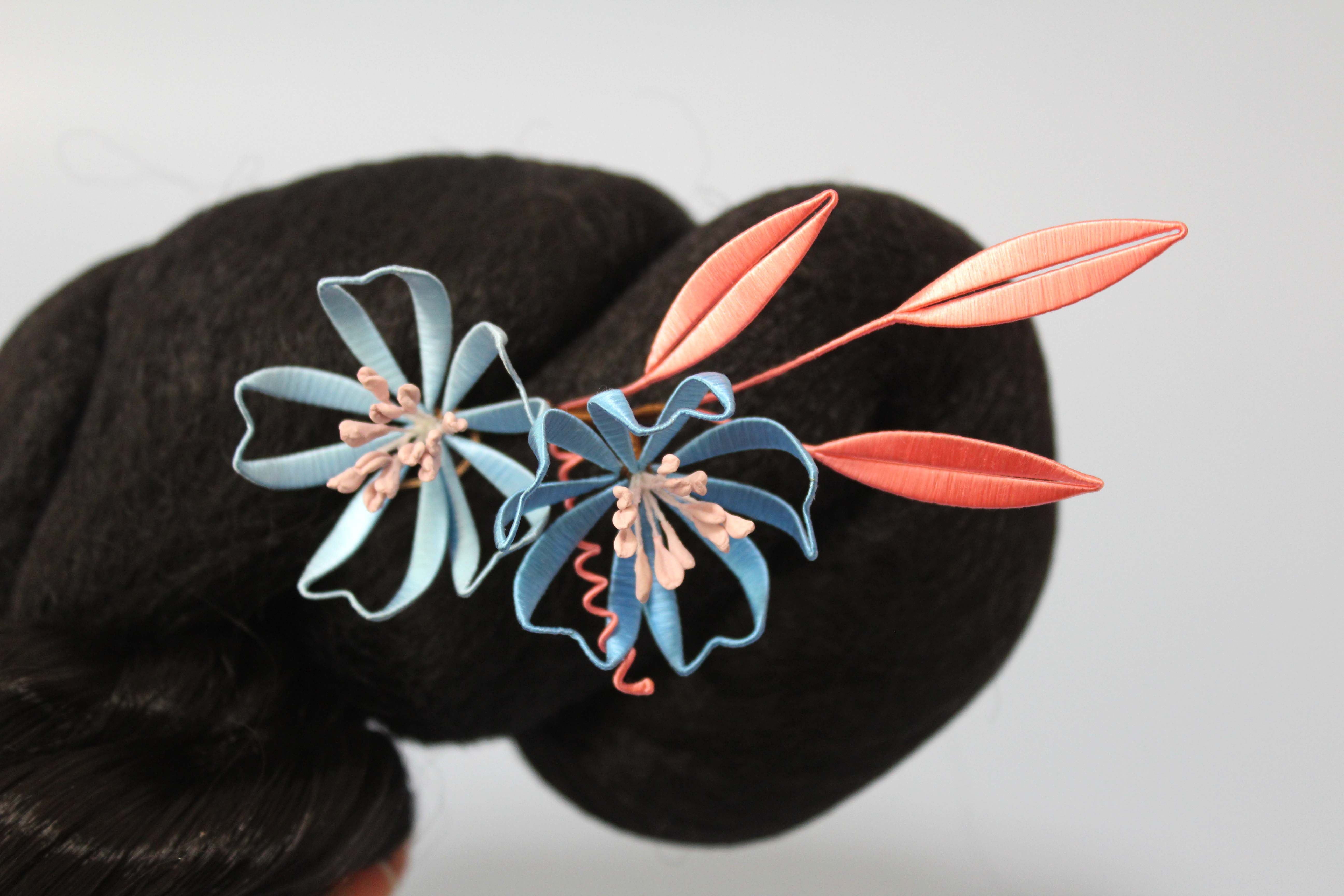 花仙原创白菜缠花平价发簪手工成品发饰