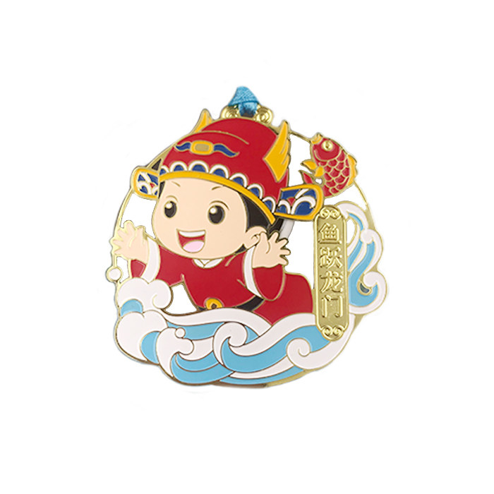 秦淮礼物状元郎金属书签中国国风礼品学生老外书签