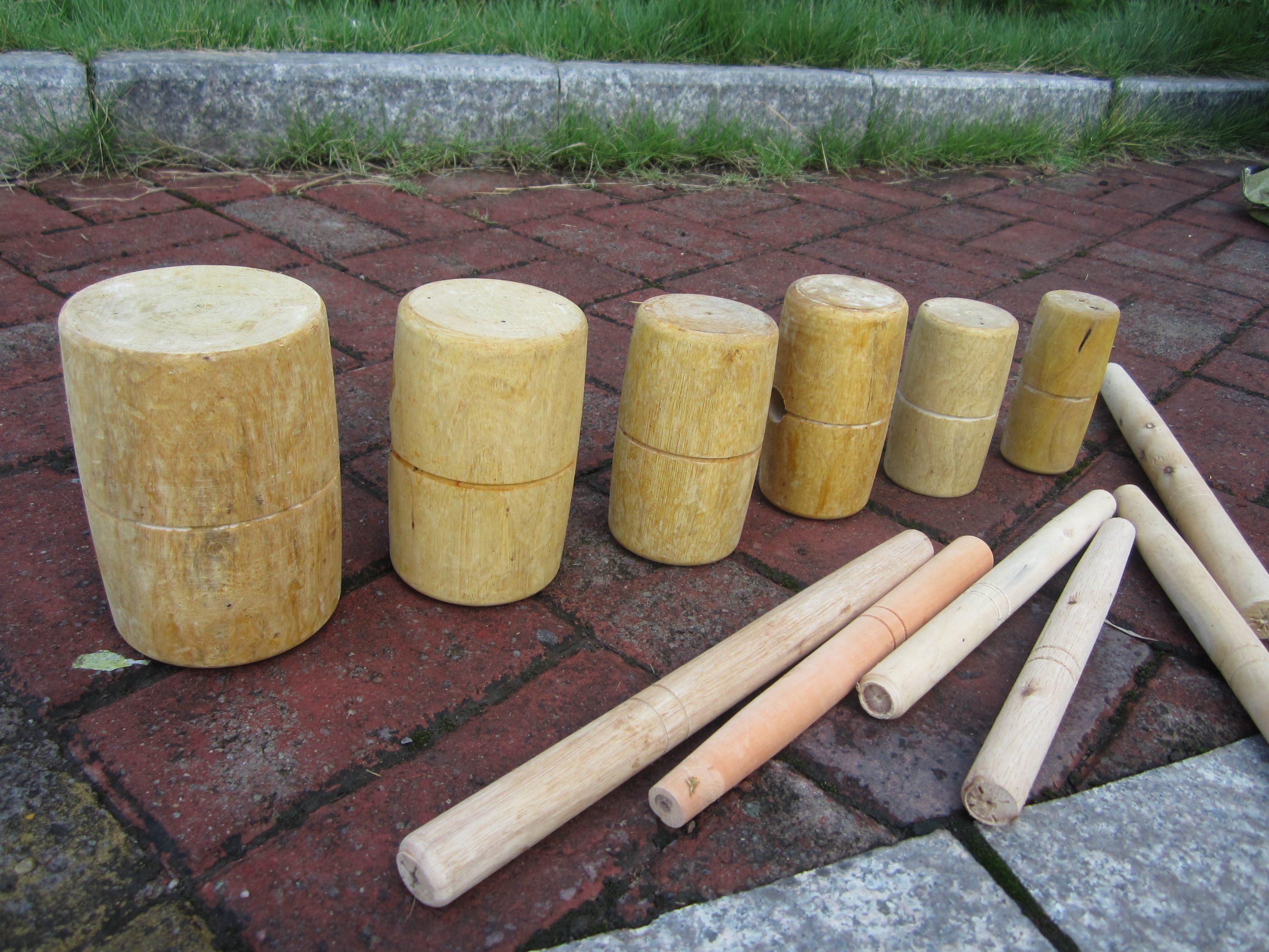 木榔头木工锤木头锤子小木锤黄檀木实木手工锤木柄木槌工具大木锤