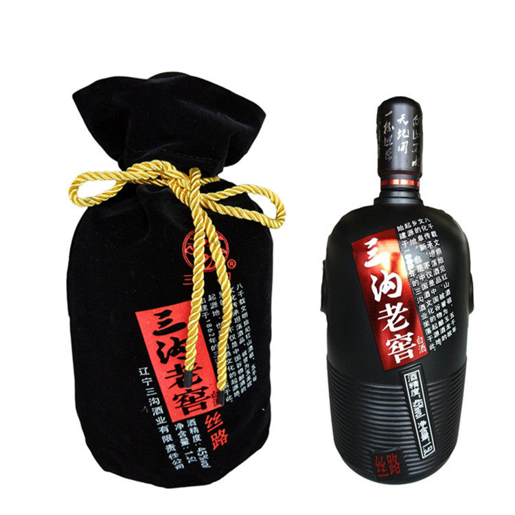 三沟白酒老窖丝路45度整箱2瓶x15l浓香香型白酒