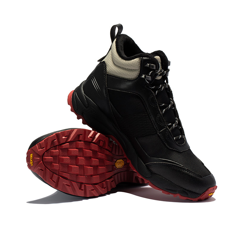 诺诗兰休闲鞋男鞋秋冬季户外耐磨旅行保暖透气中帮户外休闲鞋