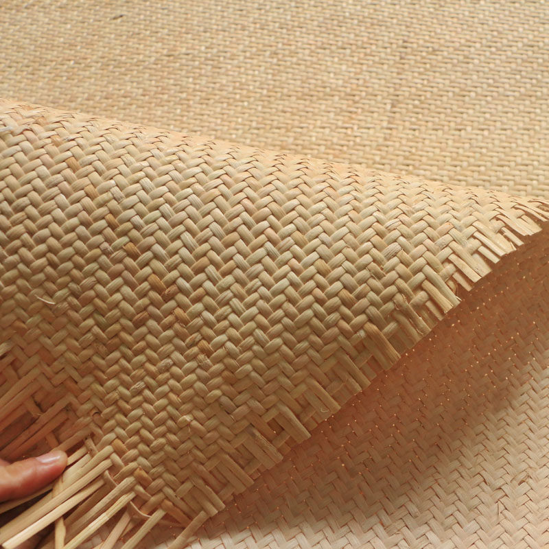 天然藤编材料眼席六角八角角门天花背景墙藤席其它家具配件