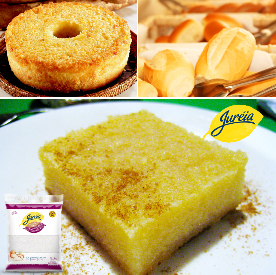 farinha de mandioca 巴西进口木薯粉蛋糕点心糕点
