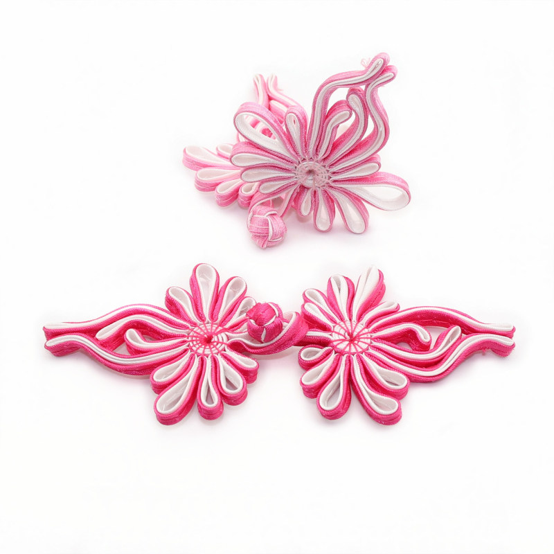 盘扣菊花手工旗袍扣子唐装禾服汉服纽扣喜糖纽扣