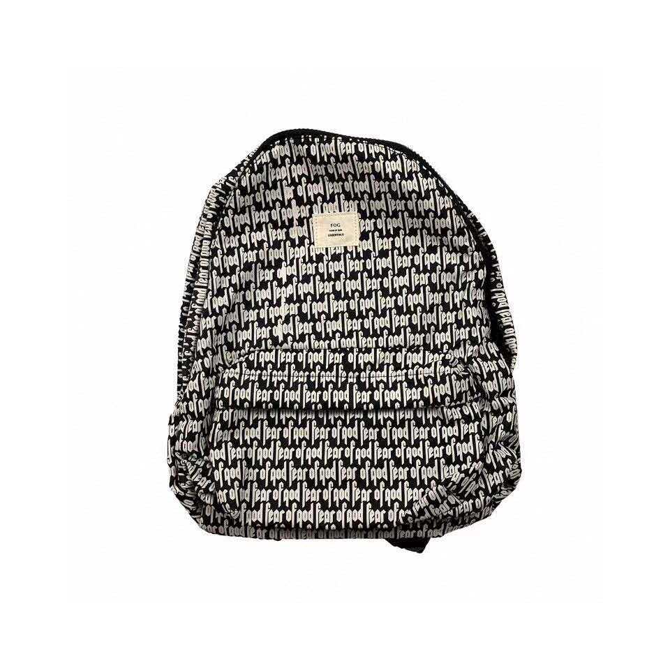 fogfearofgod满印书包弹幕双肩包高街字母包挂件