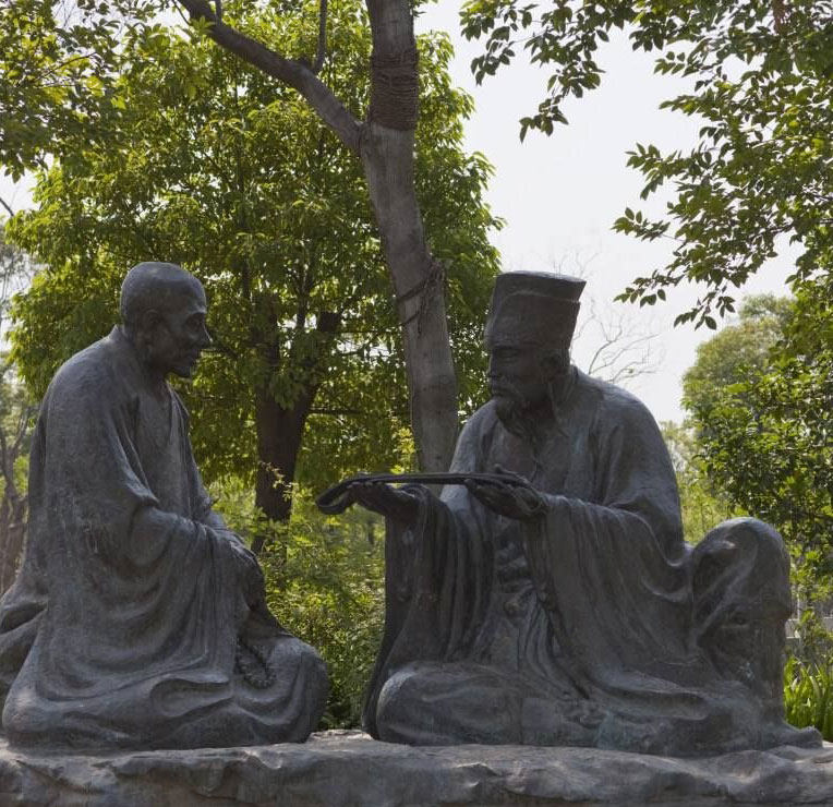 李岩雕像刘芳刘体纯摇旗郝永忠郝摇旗雕塑马守应顾君恩摆件