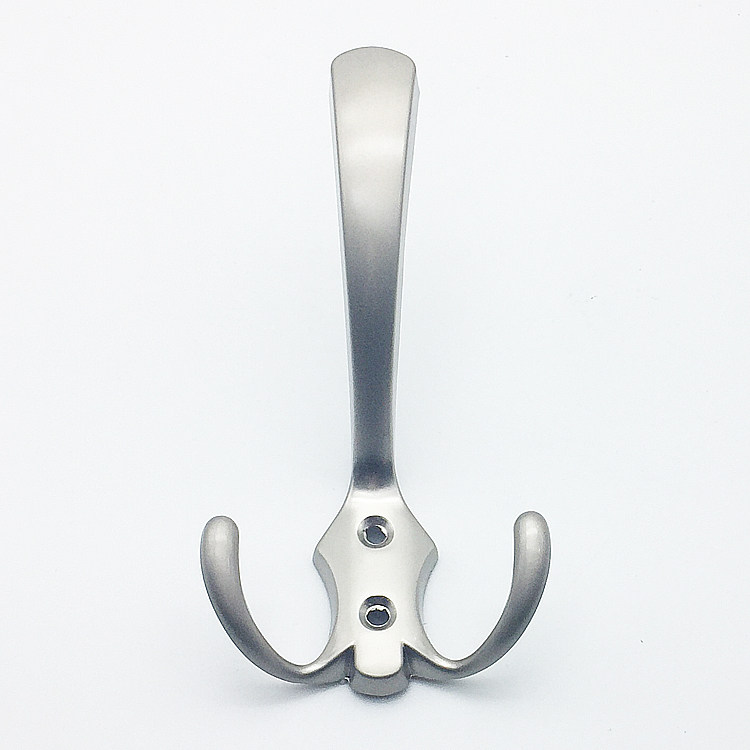 黑色挂衣钩挂墙壁单个挂钩欧式衣帽间门后鞋柜挂钩