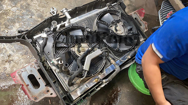 水箱马自达m6马六睿翼奔腾b70b90改装全铝水箱