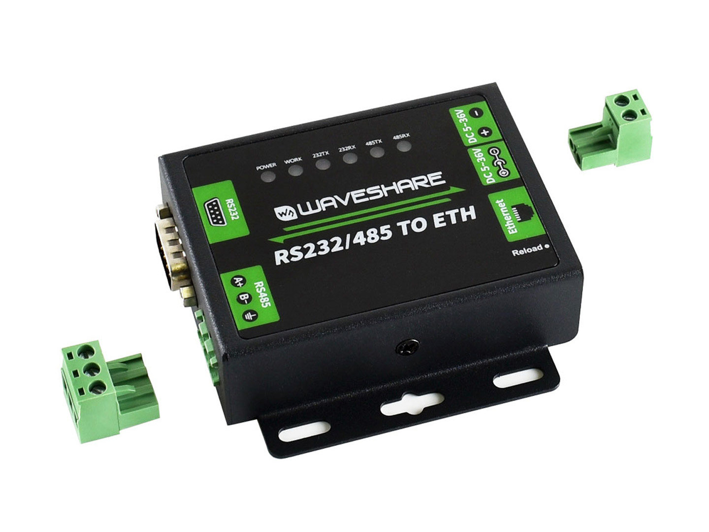 rs232485转以太网串口服务器modbustcp模块工业双向透传开发板