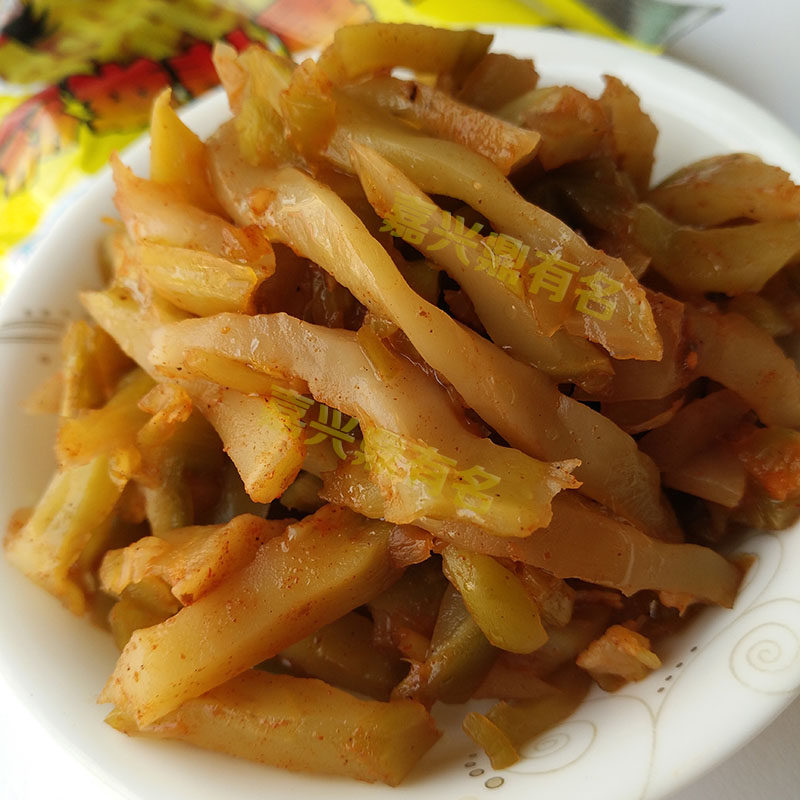 海宁斜桥特产翔可儿童榨菜菜丝下饭饭菜腌制腌制