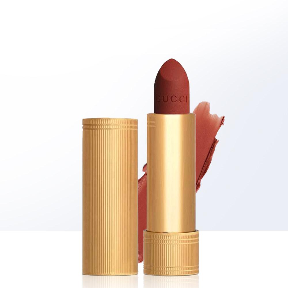 国内专柜gucci古驰倾色绒雾口红25208500505哑光妆感唇膏