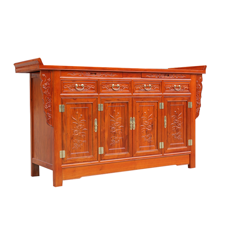 供桌佛台家用佛龛供台立柜实木经济型财神柜农村中堂香案神台佛牌