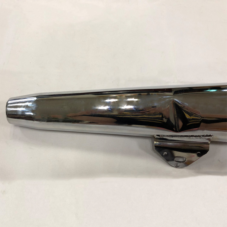 适用望江铃木太子gn250静音摩托车排气管消声器烟筒摩托车排气管