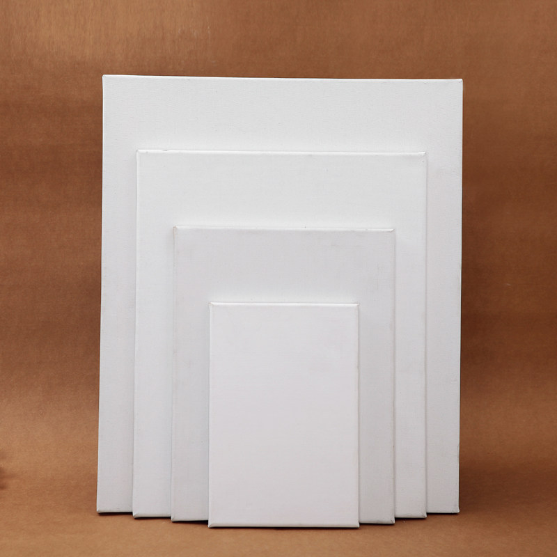 练习亚麻棉油画框画布内框定制木框丙烯涂层油画颜料