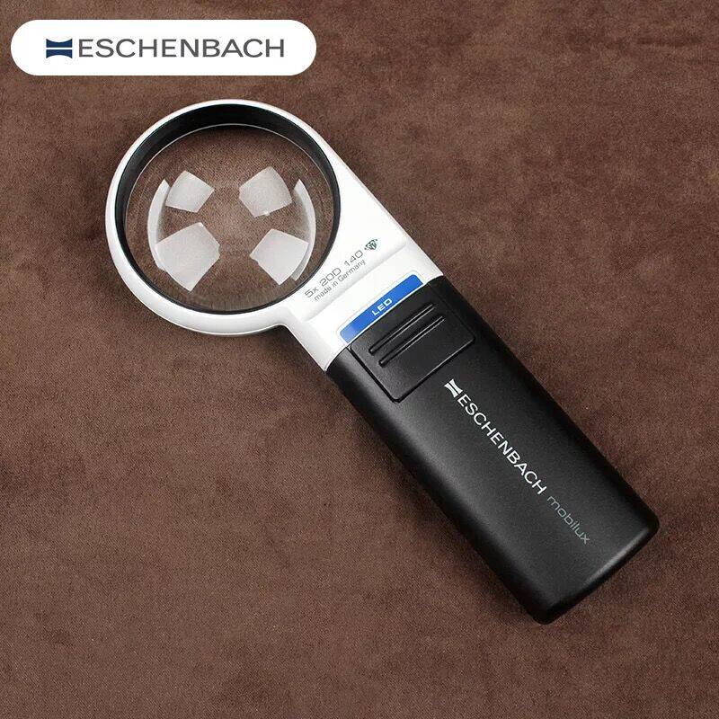 德国进口宜视宝5倍led高倍阅读放大镜15115老人放大镜