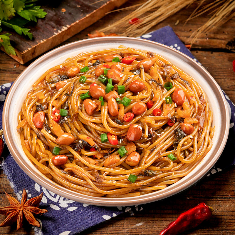 特产阿宽南昌拌粉200克4袋袋装江西米粉方便冲泡方便面