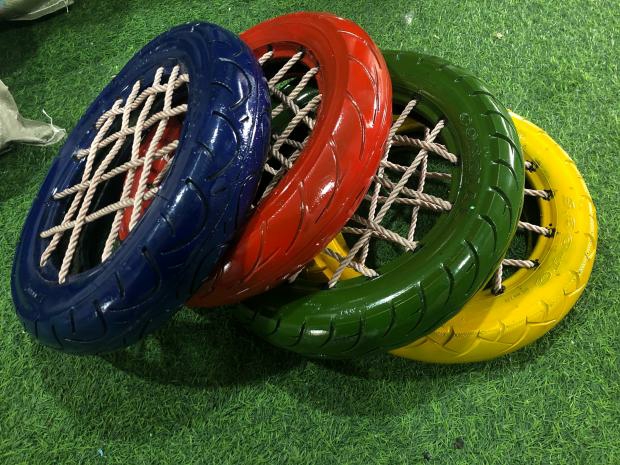 幼儿园带网摩托车轮胎儿童感统训练训练器器材亲子感统训练器材