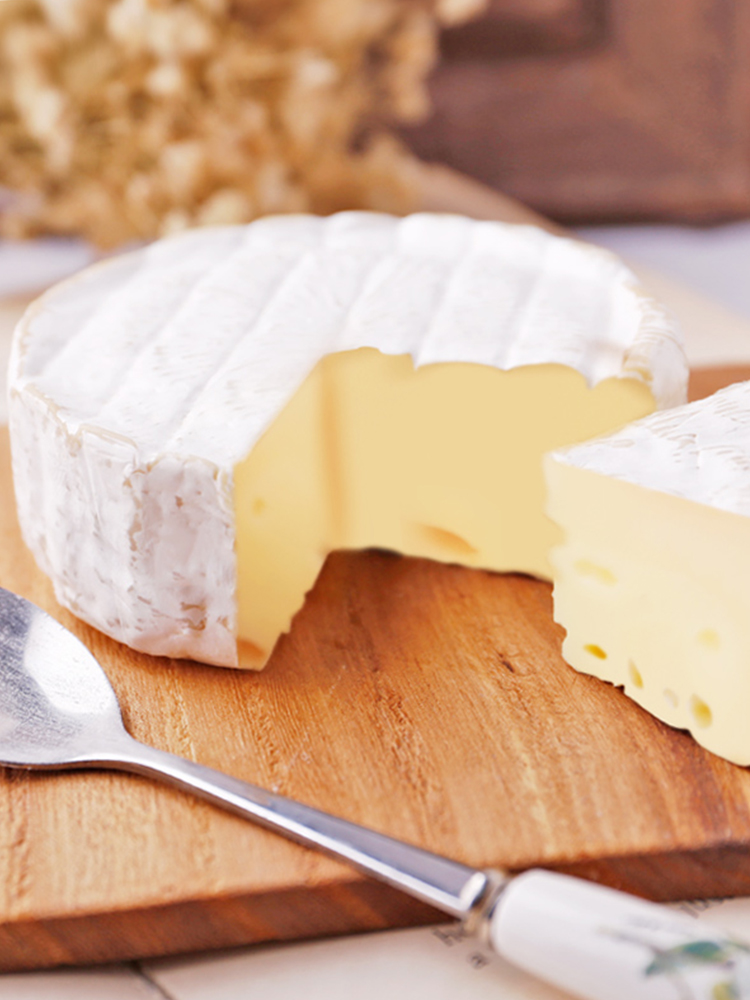 丹麦进口琪雷萨必然干酪布里奶酪块即食brie芝士125g*6盒红酒奶酪